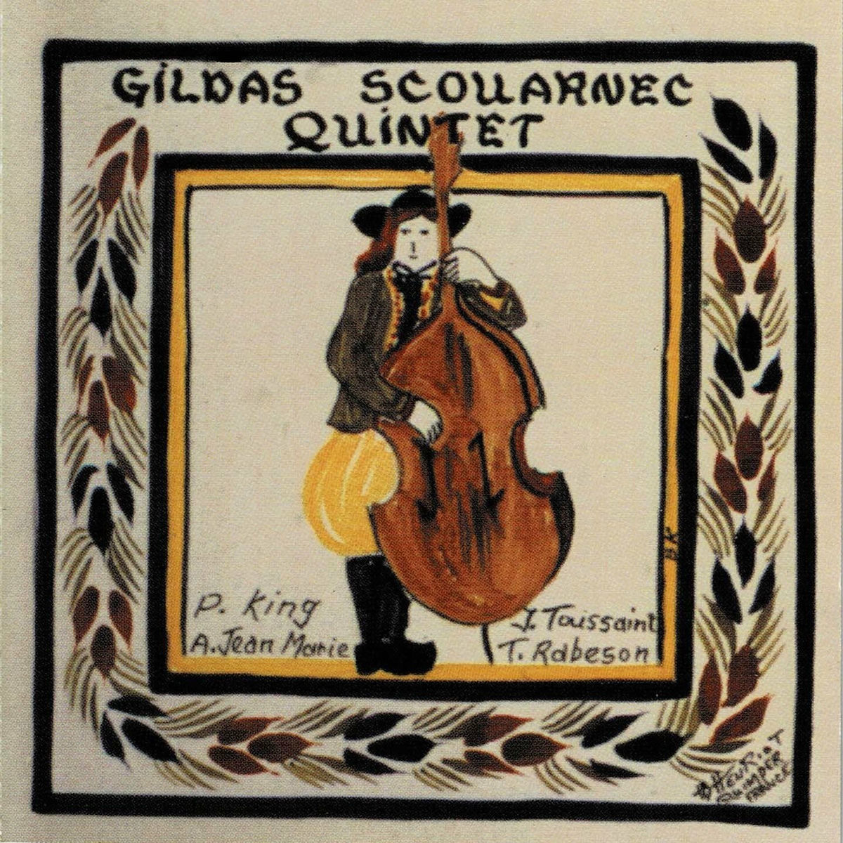 Album cover of Gildas Scouarnec Quintet (Henriot Quimper France)