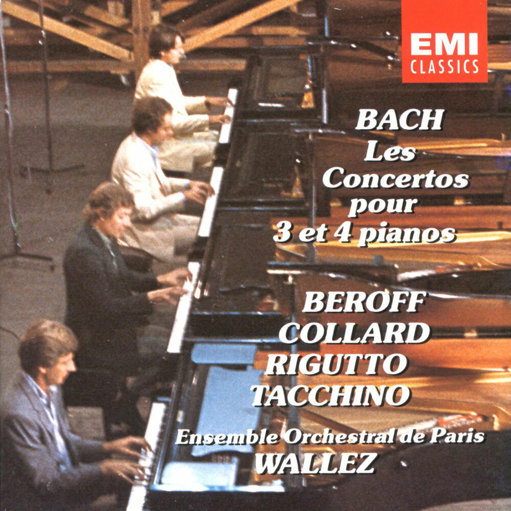 Picture of Bach: Les Concertos pour 3 et 4 pianos