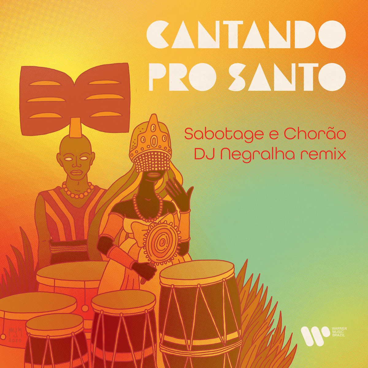 Album cover of Cantando pro santo (DJ Negralha Remix)