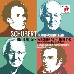Cover of Schubert: Symphony No. 7 "Unfinished" & Franz Schuberts Begräbniß-Feyer, Roland Moser: Echoraum
