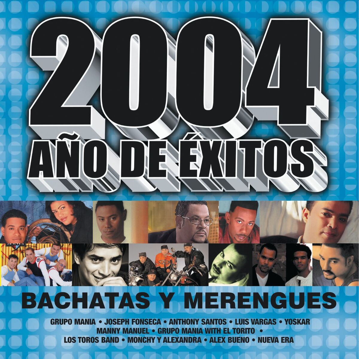 Album cover of 2004 Año De Exitos Bachatas Y Merengues