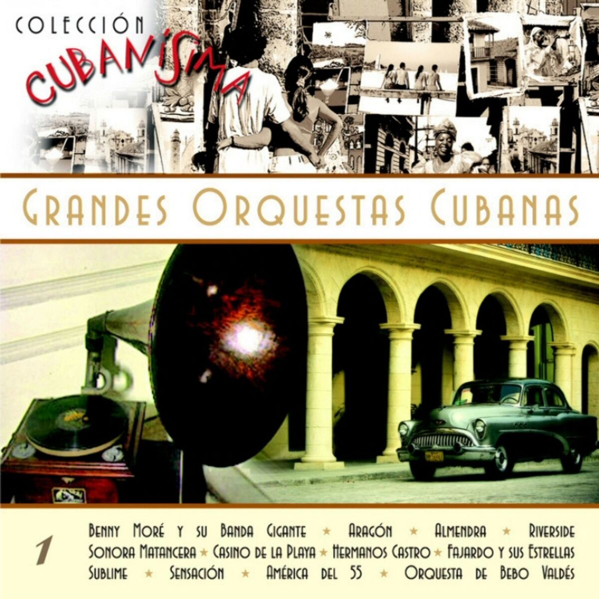 Album cover of Colección Cubanísima (Vol. 1 - Grandes Orquestas)