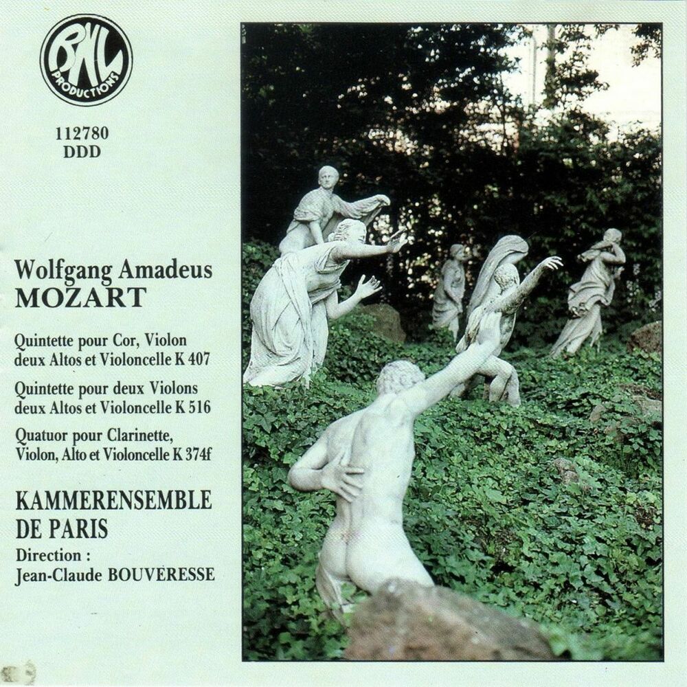 Picture of Mozart: Quintettes, quatuor pour vents et cordes