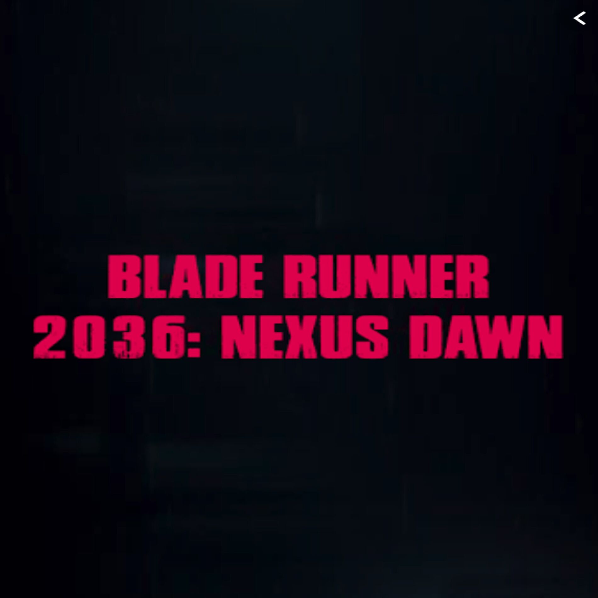 Album cover of Blade Runner 2036: Nexus Dawn