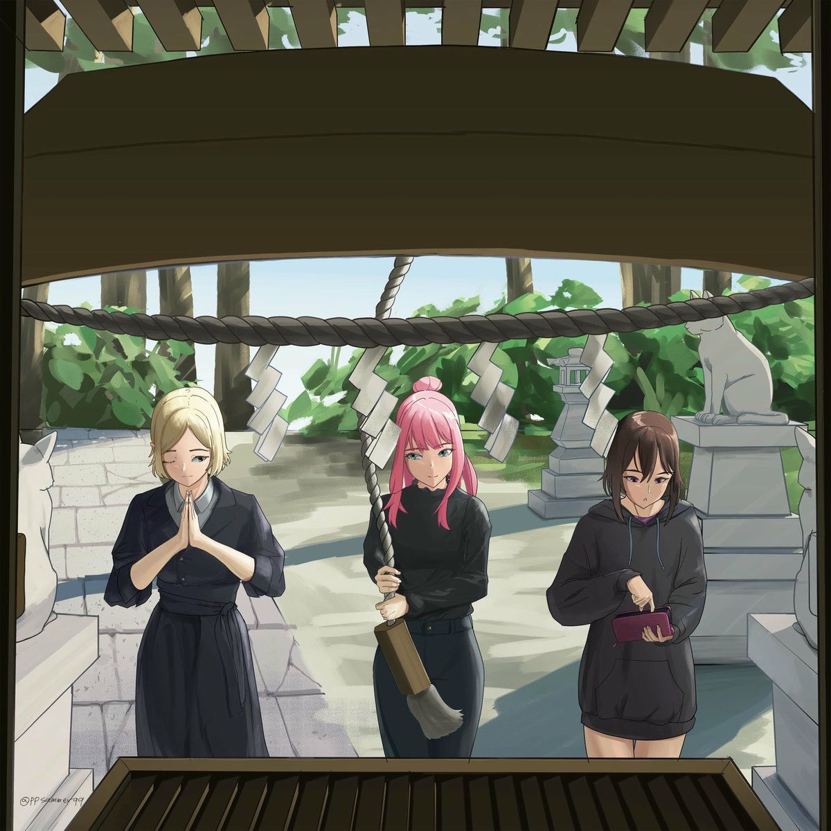 Album cover of the cat shrine