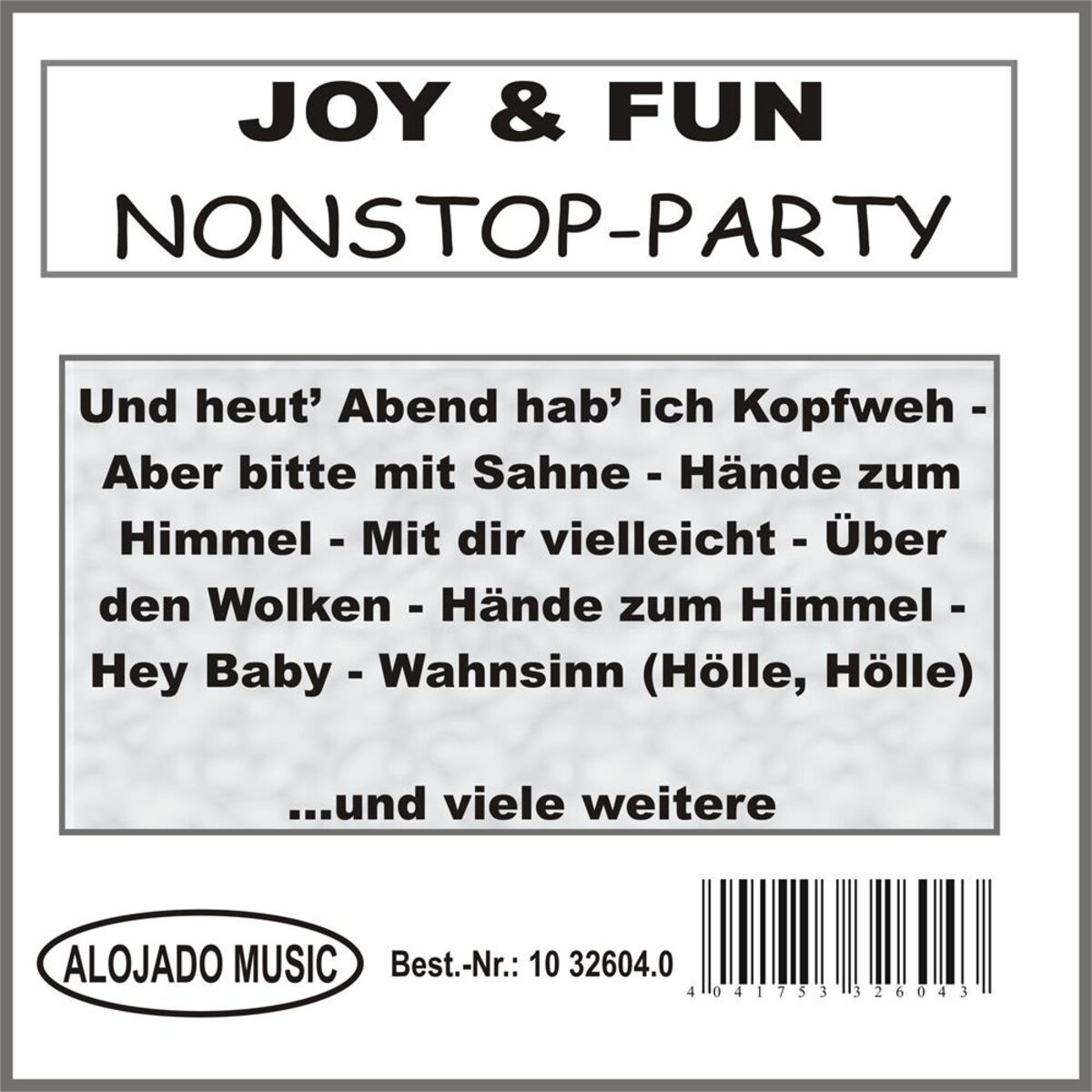 Album cover of Nonstop-Party