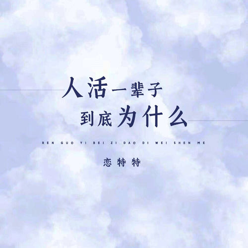 人活一辈子到底为什么 (Live)
