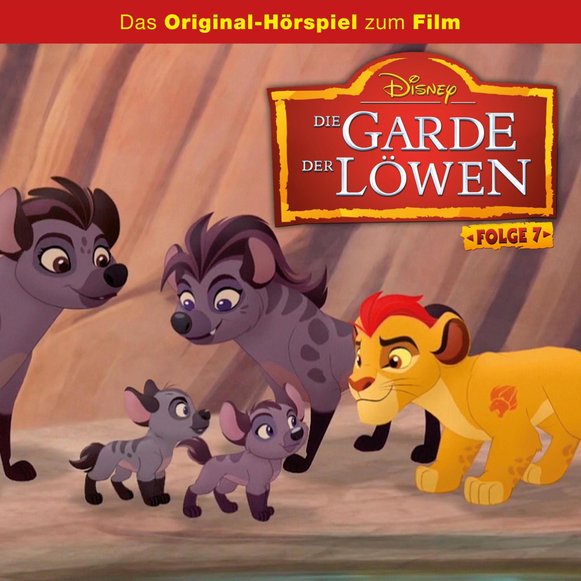 Album cover of 07: Die Löwen des Schattenlandes / Beshtis große Aufgabe (Hörspiel zur Disney TV-Serie)
