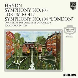 Cover of Haydn: Symphony No. 103 'Drum Roll'; Symphony No. 104 'London'; Webner: Preciosa Overture