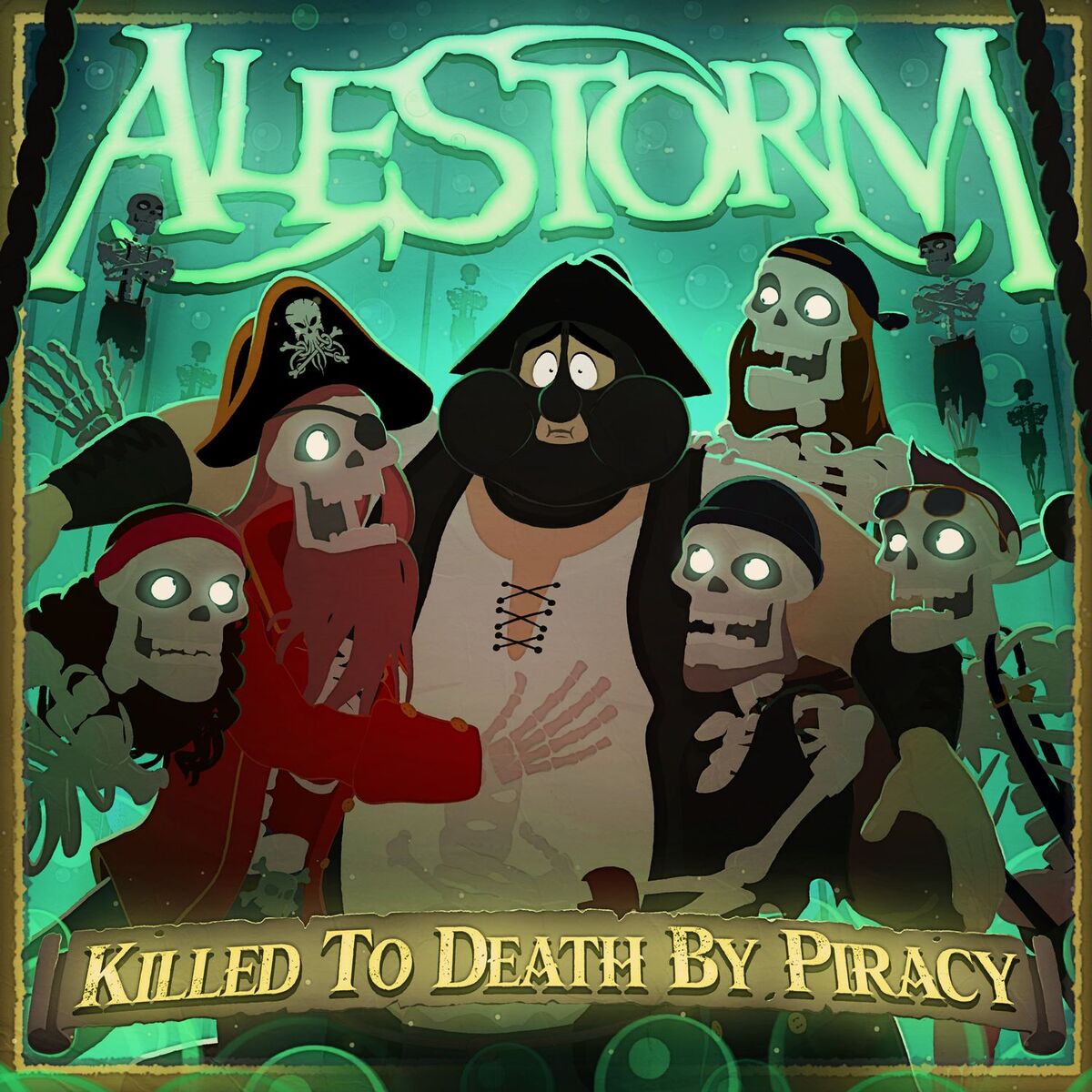 Album cover of Killed to Death by Piracy