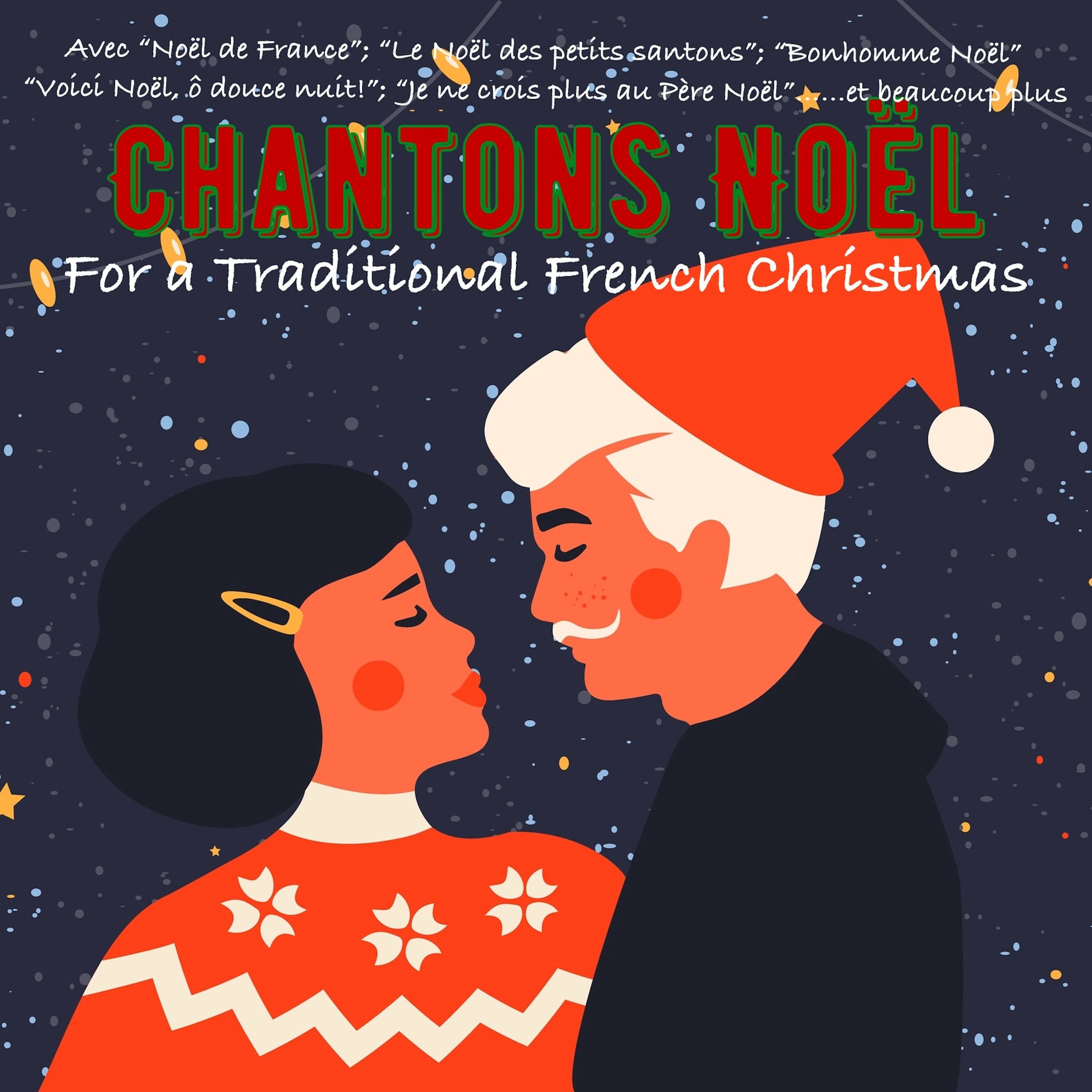 Album cover of Chantons Noël; For a Traditional French Christmas