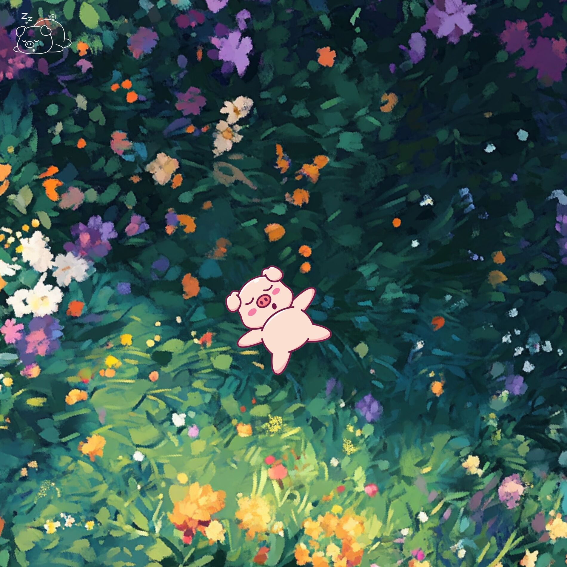 Album cover of sorry i’m here for someone else (chill piano instrumental)