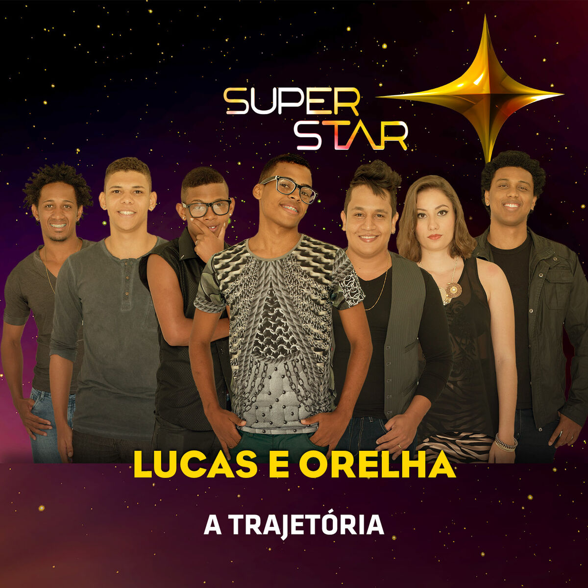 Album cover of Superstar - Lucas e Orelha - Trajetória