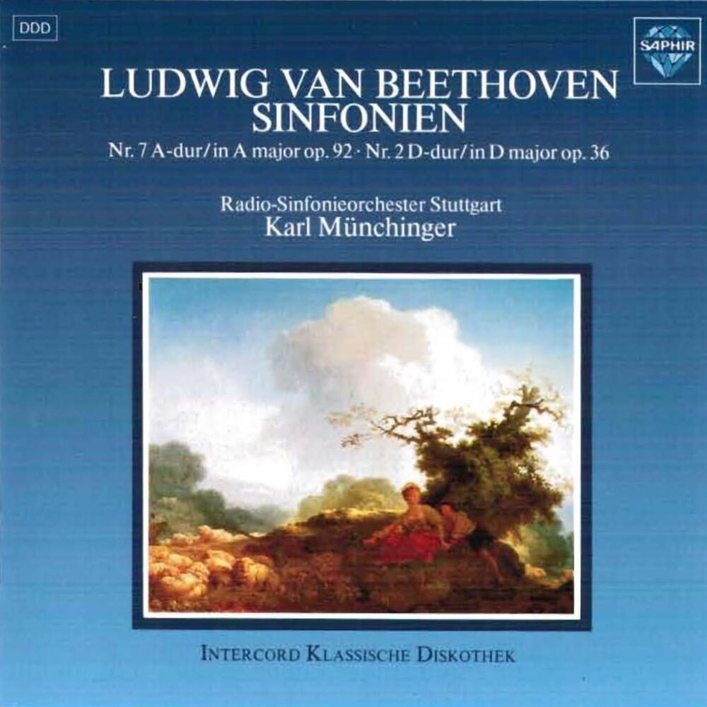 Picture of Beethoven: Symphonies No. 7 in A Major Op. 92 & No. 2 in D Major Op. 36
