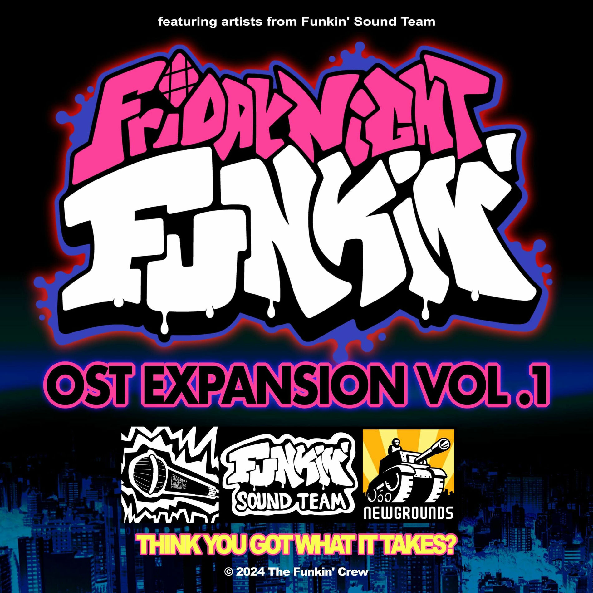 Friday Night Funkin アナログレコード vol.1 Funkin' Sound Team - Friday Night Funkin' (Original Game