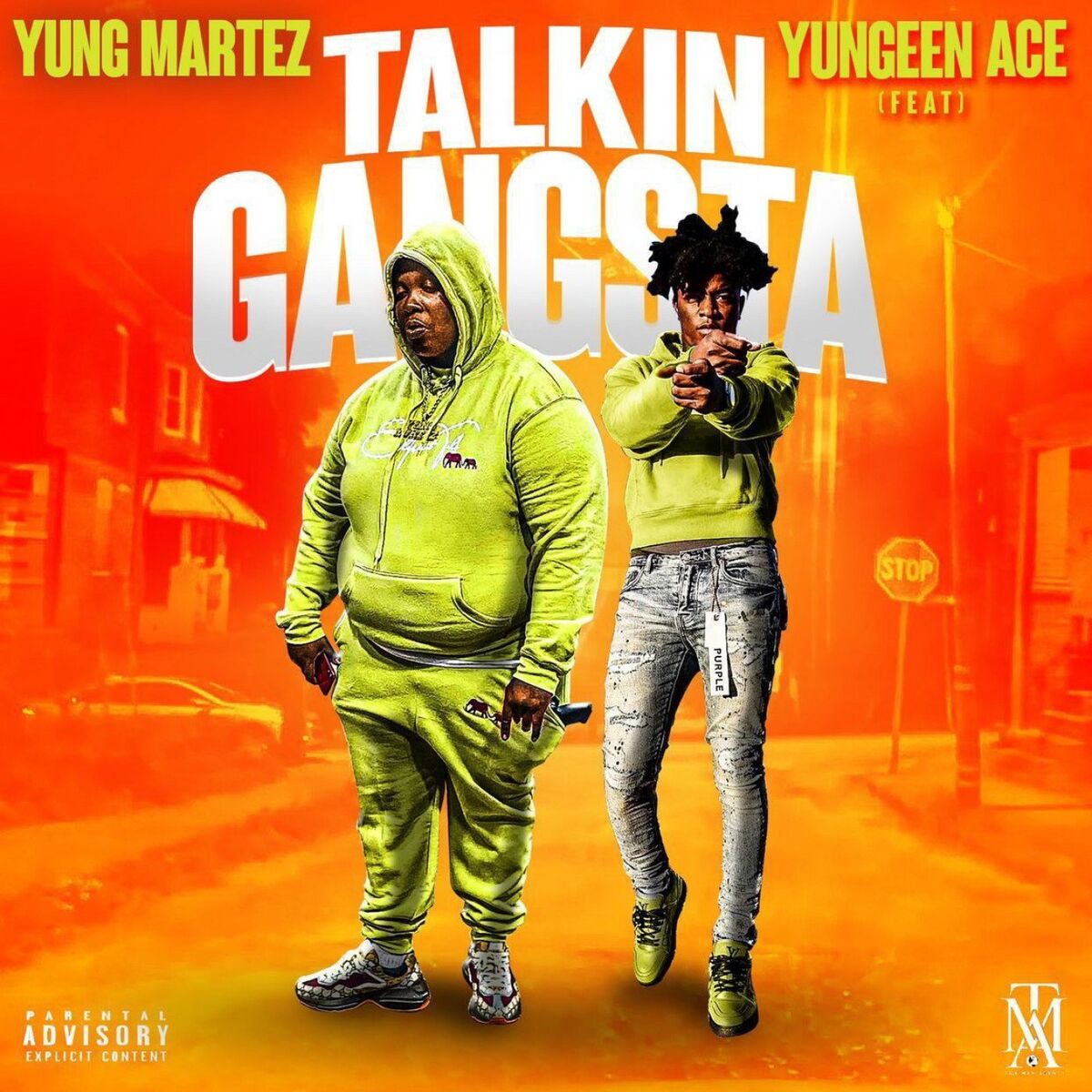Album cover of Talkin Gangsta (feat. Yungeen Ace)