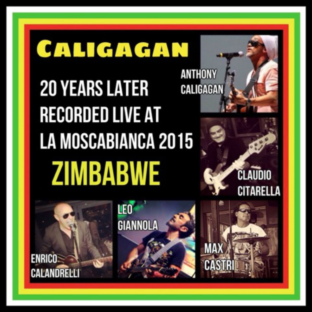 Album cover of Zimbabwe (20 Years Later Recorded Live at La Mosca Bianca 2015)