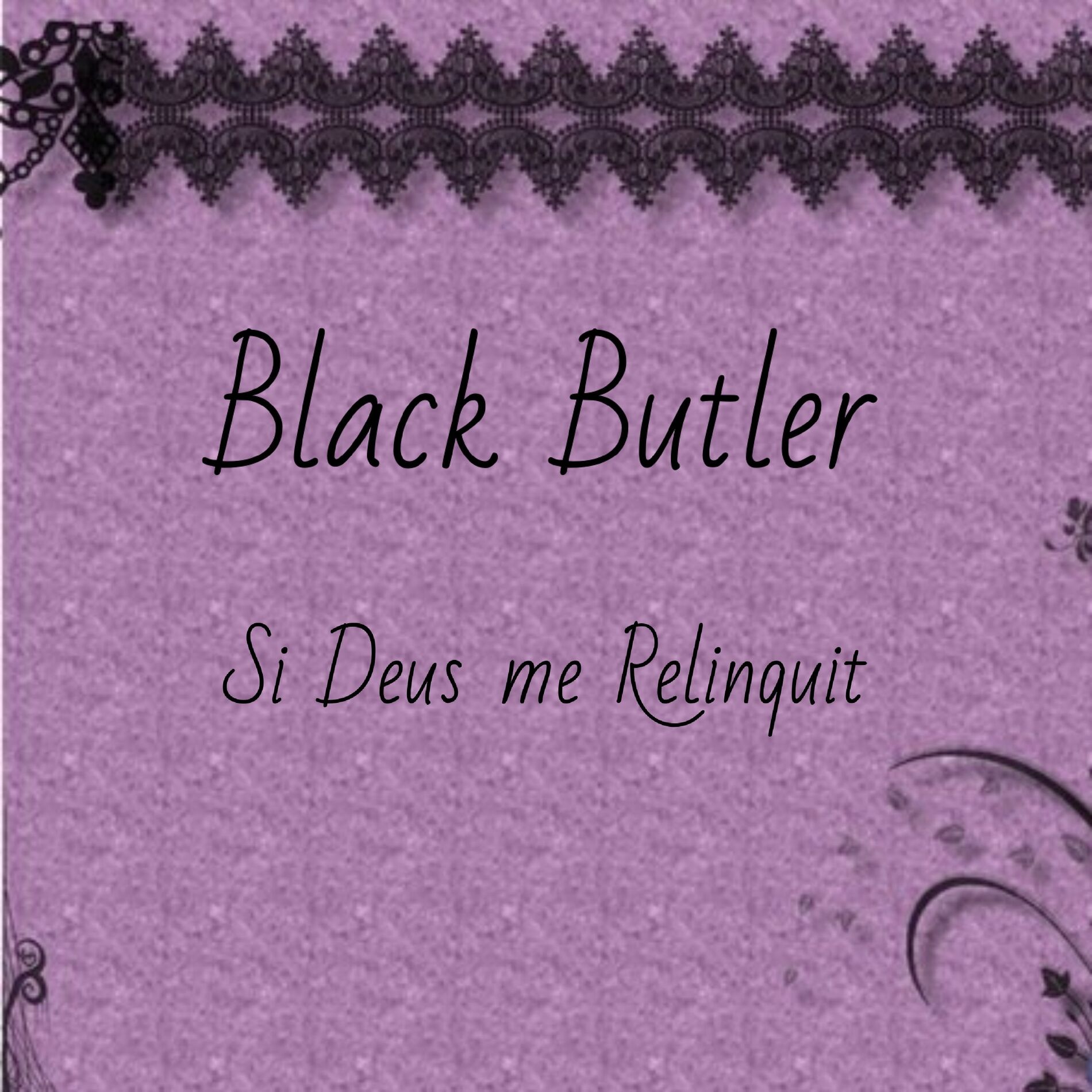 Album cover of Black Butler Si Deus Me Relinquit