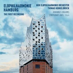 Cover of Elbphilharmonie First Recording - Brahms: Symphonies Nos. 3 & 4