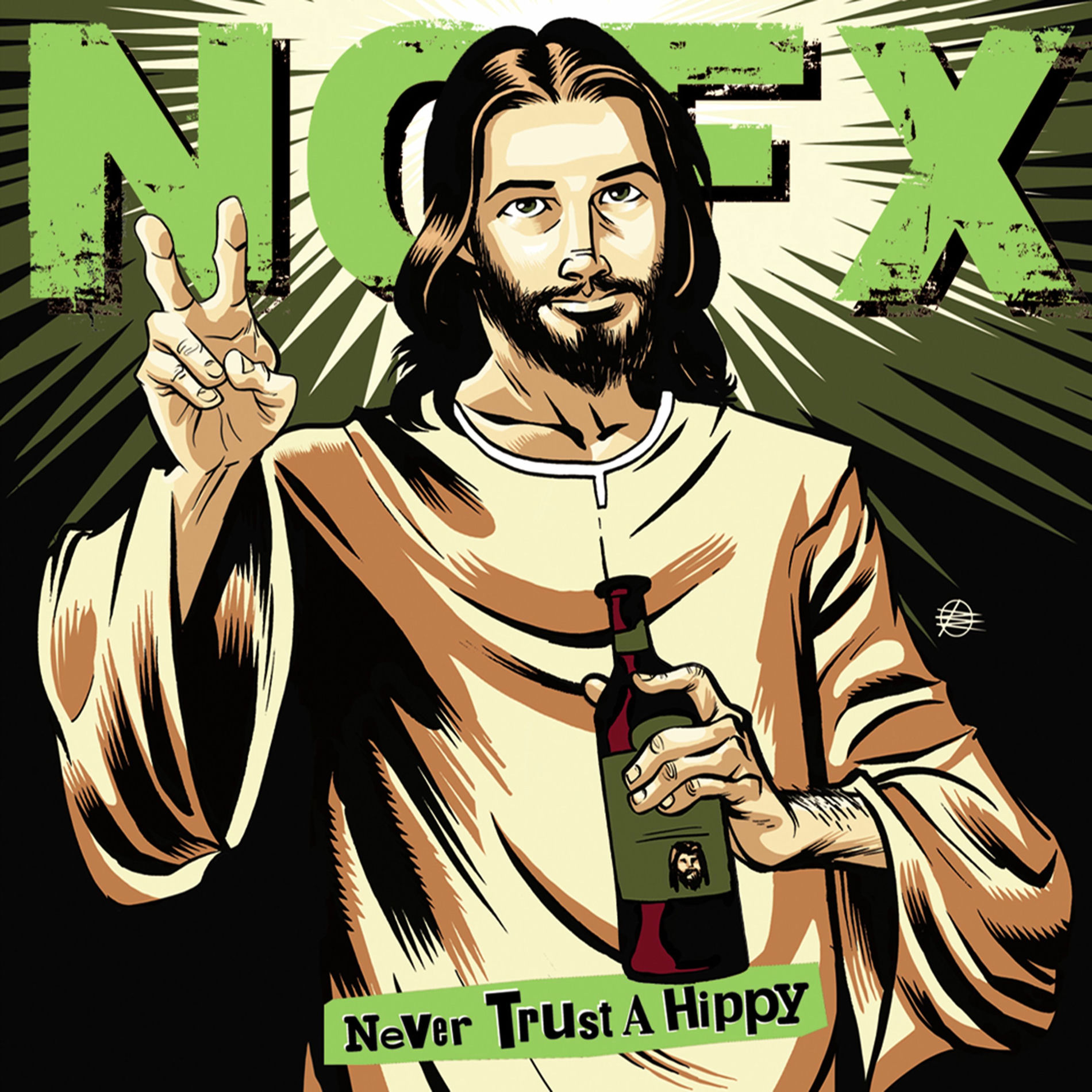 Album cover of Never Trust a Hippy