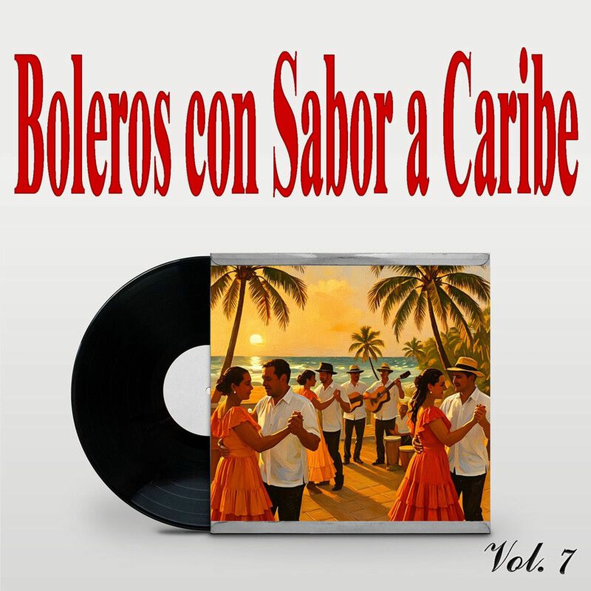 Album cover of Boleros Con Sabor a Caribe, Vol. 7