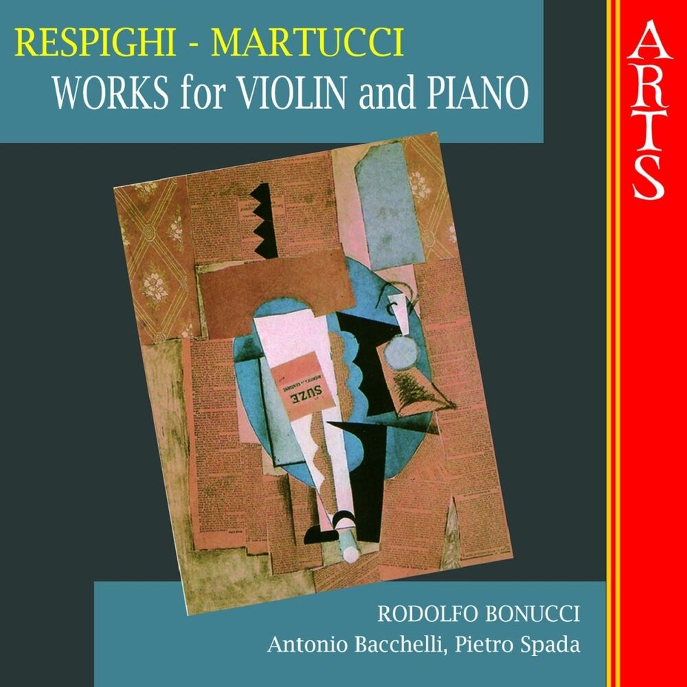 Picture of Respighi & Martucci: Works for Violin and Piano