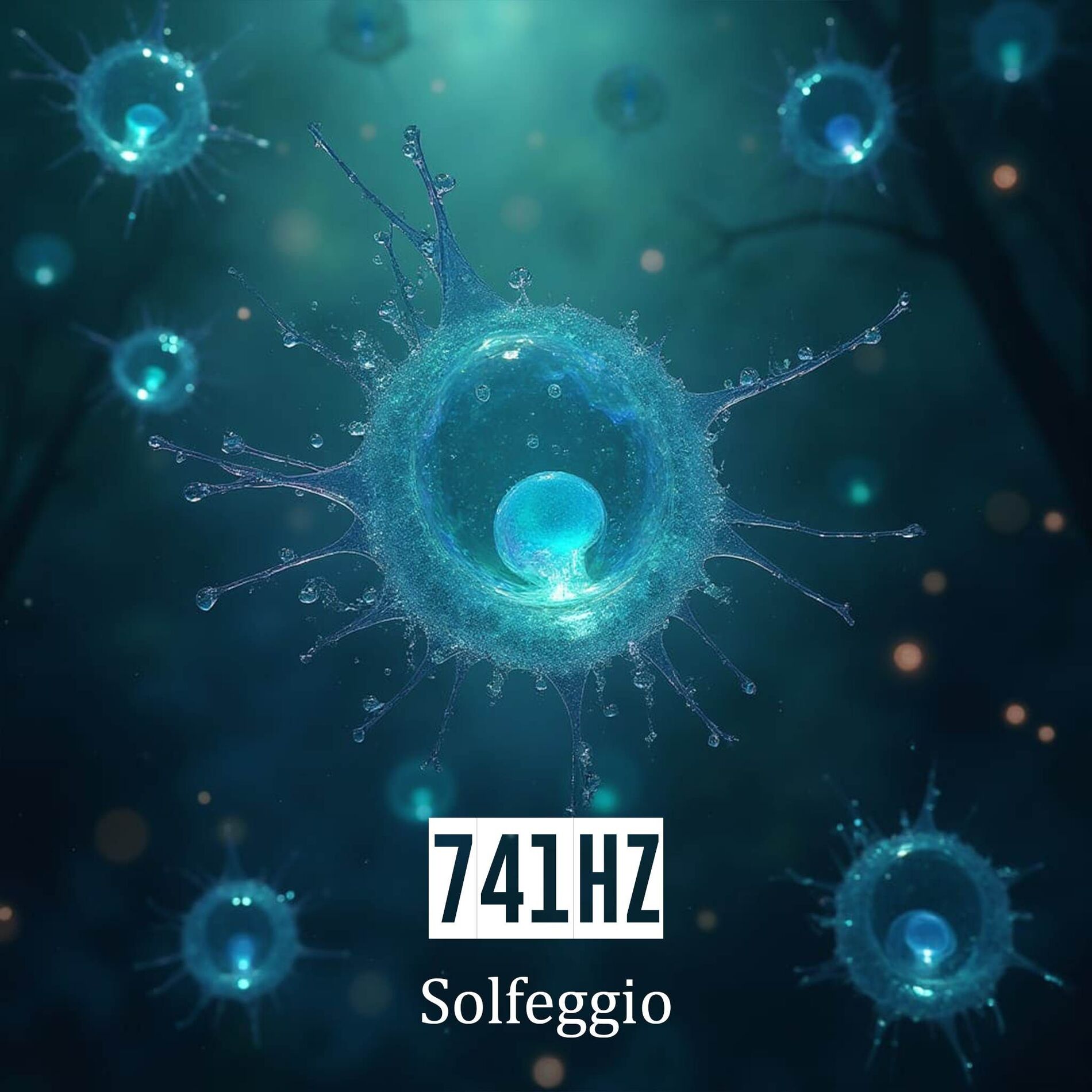 Album cover of 741Hz Detox Soundscapes: Purify Your Energy & Spirit