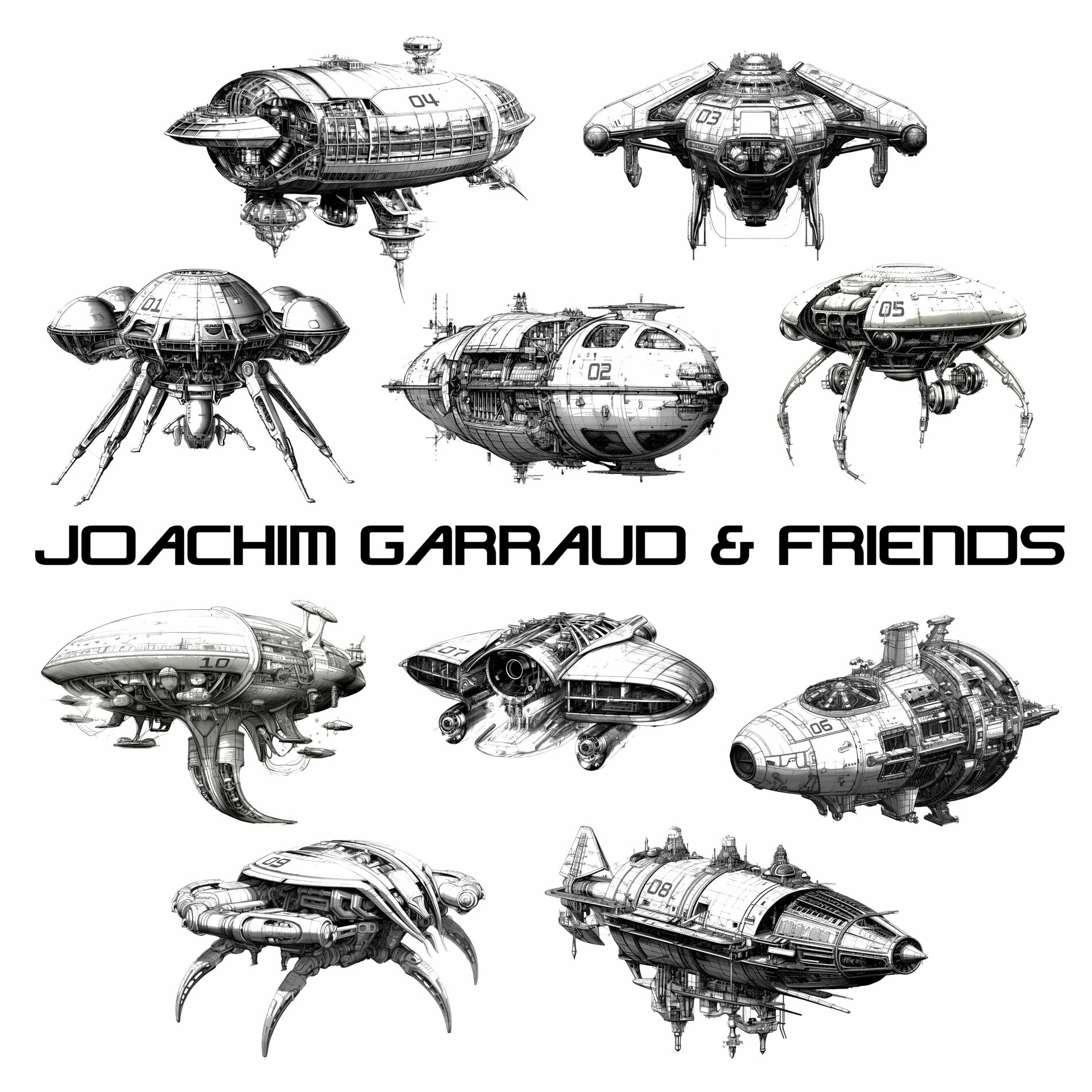 Album cover of Joachim Garraud & Friends
