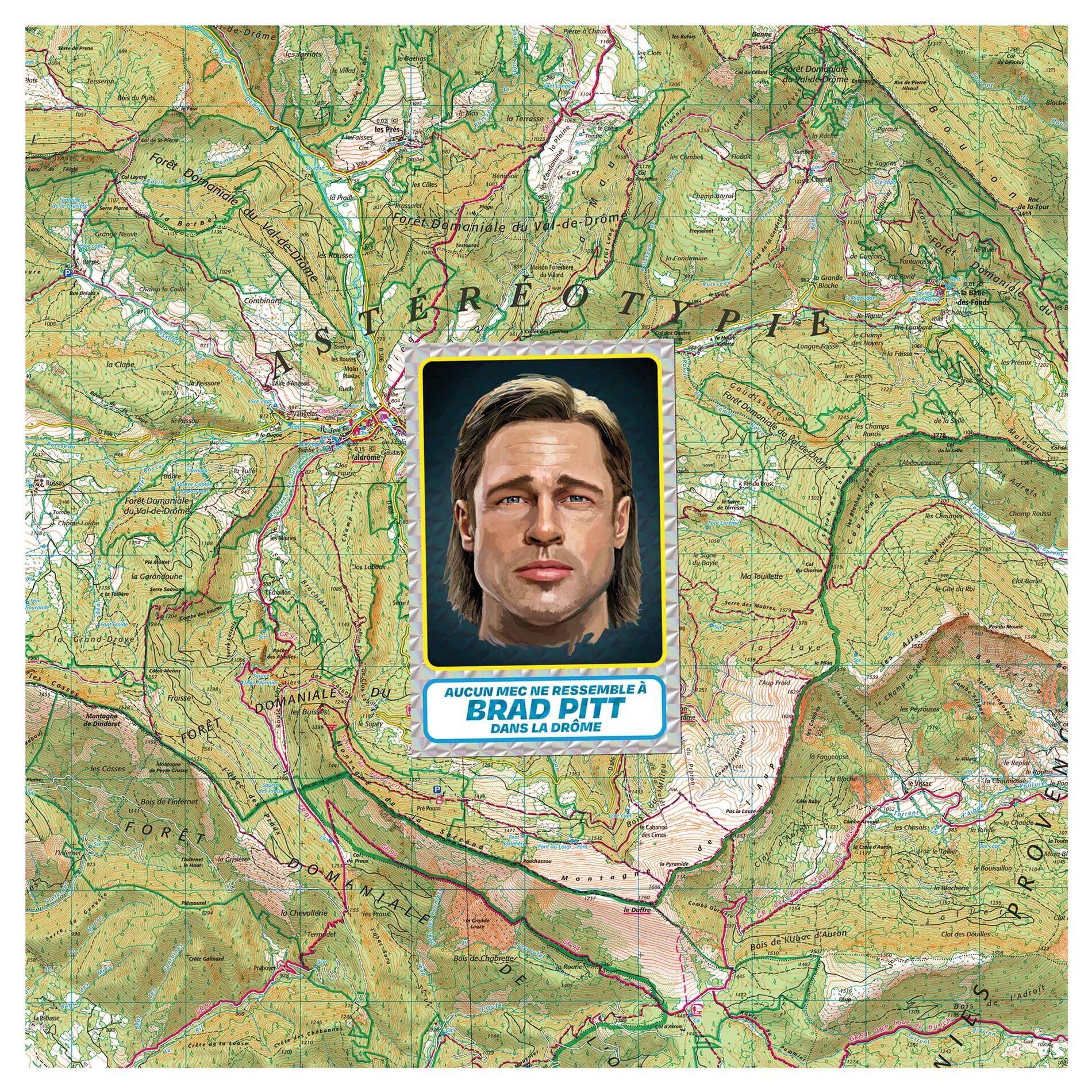 Album cover of Aucun mec ne ressemble à Brad Pitt dans la Drôme