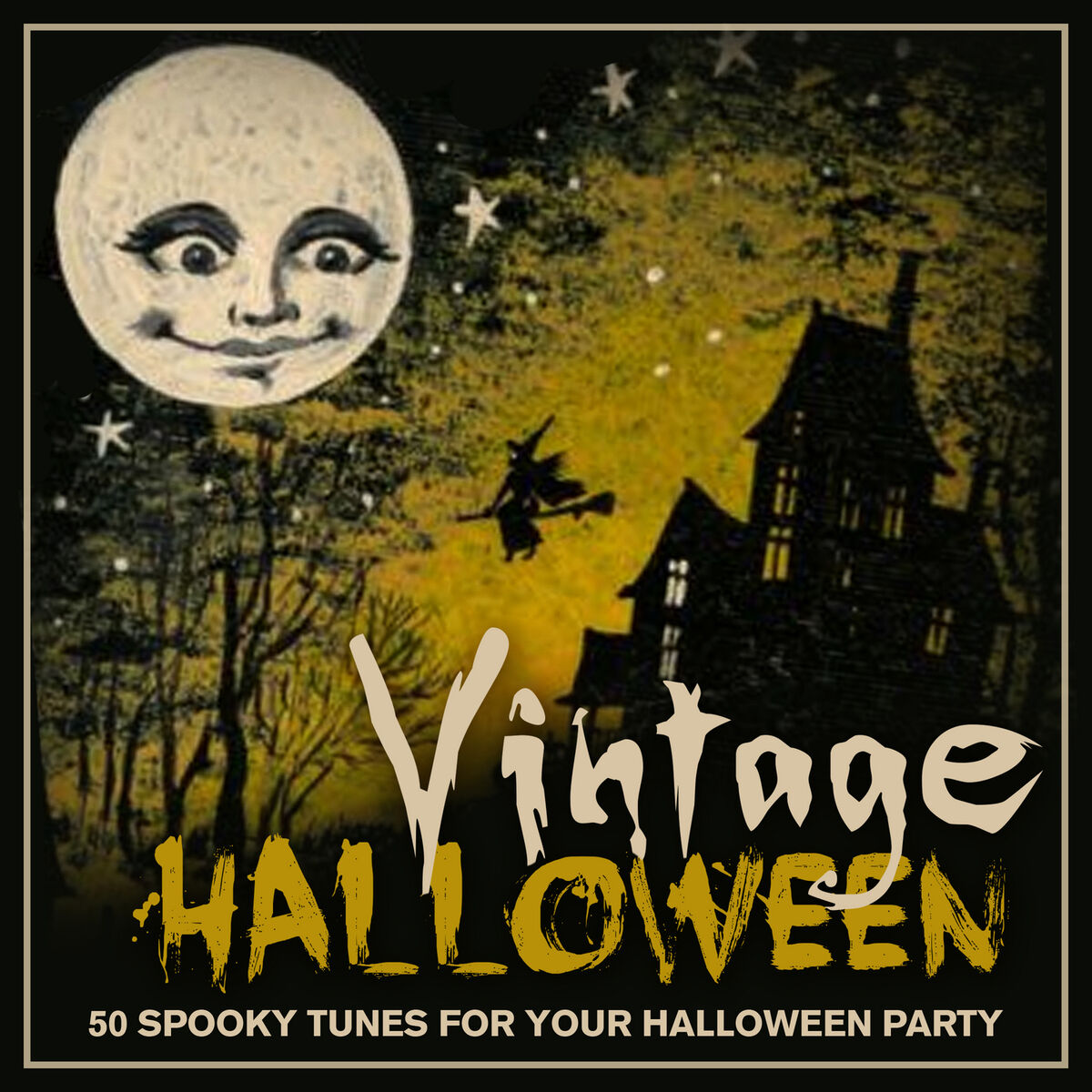 Album cover of Vintage Halloween - 50 Spooky Tunes for Your Halloween Party