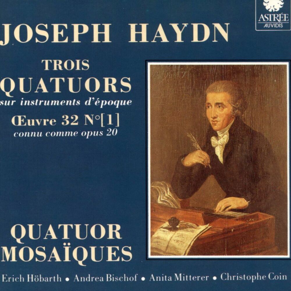Picture of Haydn: Trois quatuors sur instruments d'époque,Op. 20, Vol. 1