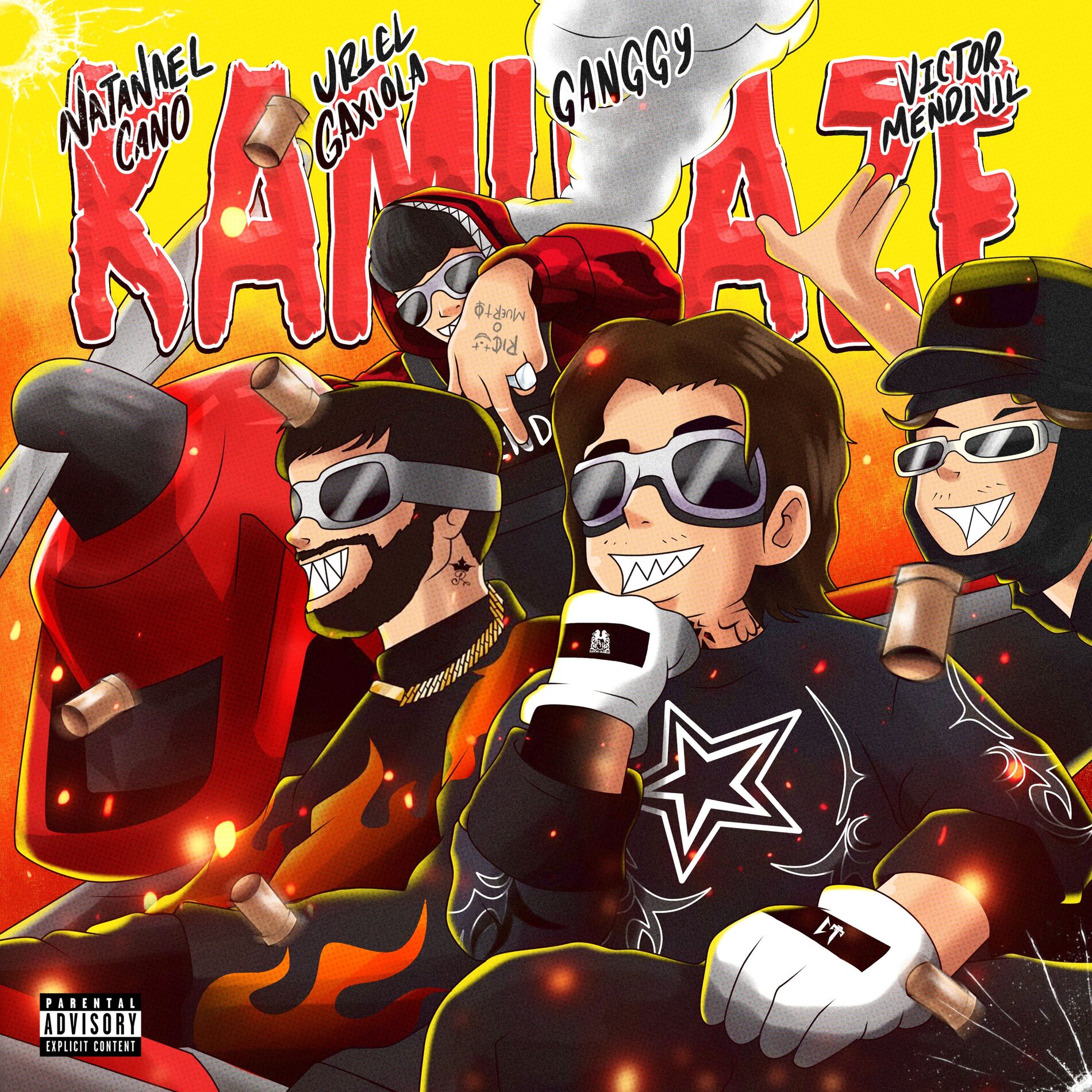 Album cover of Kamikaze (feat. Victor Mendivil)