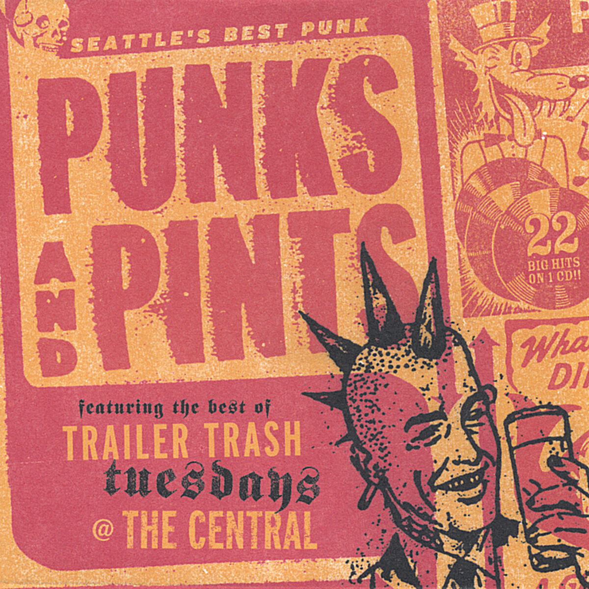 Album cover of Punks And Pints - Seattle's Best Punk