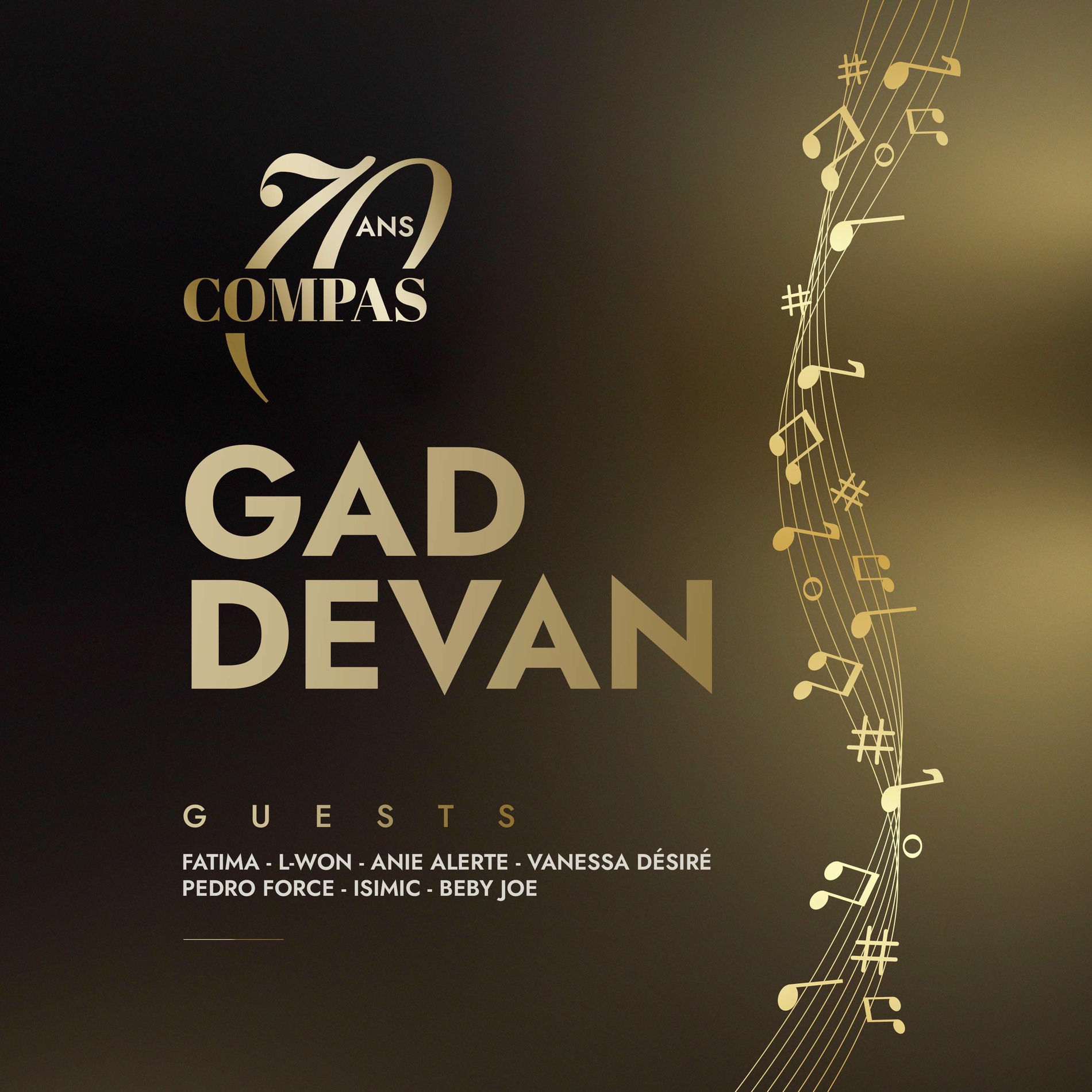 Album cover of Gad Devan (70ans Compas) (feat. Fatima, L-Won, Anie Alerte, Vanessa Désiré, Pedro Force, Beby Joe & Isimic)
