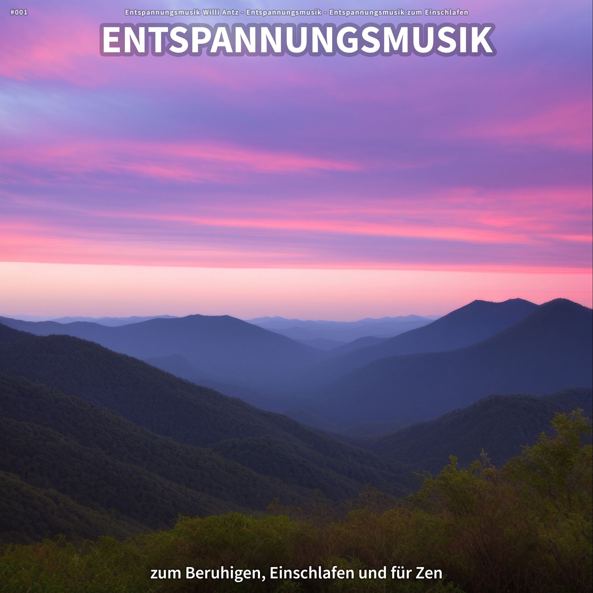 Album cover of #001 Entspannungsmusik zum Beruhigen, Einschlafen und für Zen
