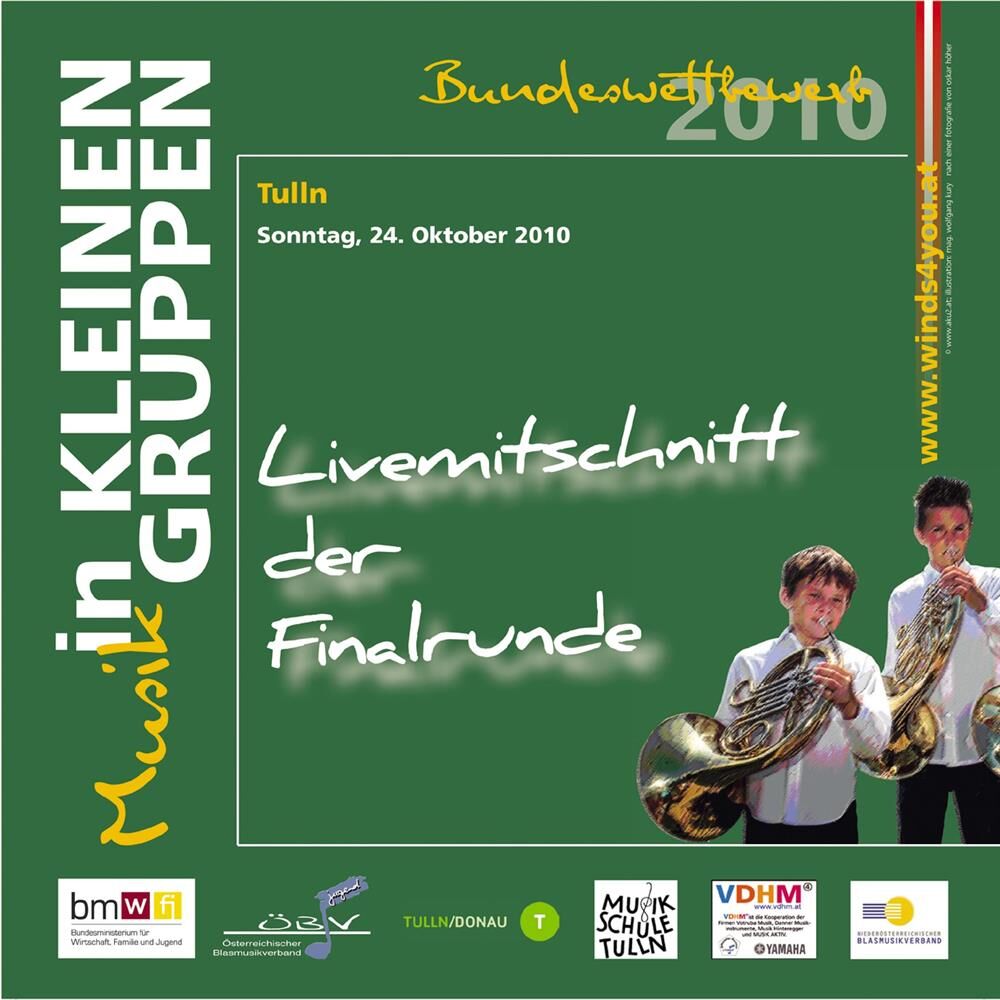 Picture of Livemitschnitt der Finalrunde - Musik in kleinen Gruppen Bundeswettbewerb 2010 (Live)