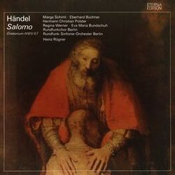 Cover of Händel: Salomo