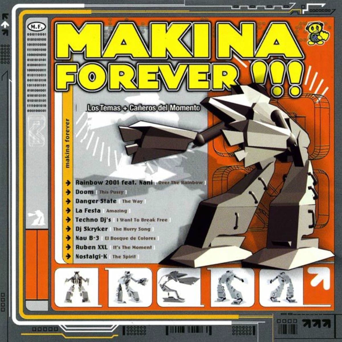 Album cover of Makina Forever, Vol.1 (Los Temas Más Cañeros del Momento)