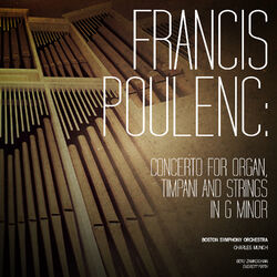 Cover of Francis Poulenc: Concerto for Organ, Timpani and Strings in G Minor - Single