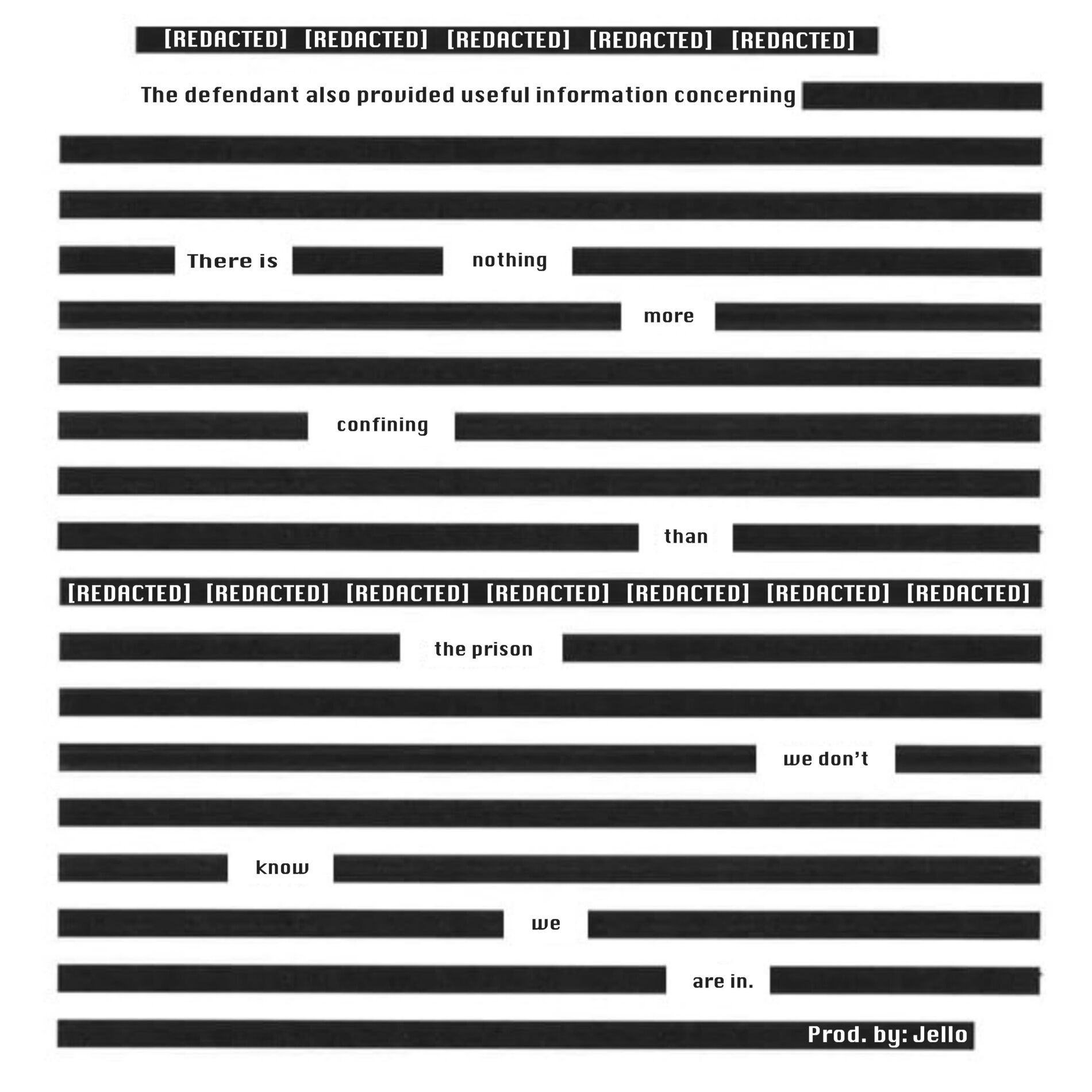 Album cover of REDACTED
