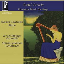 Cover of Paul Lewis: Romantic Music for Harp