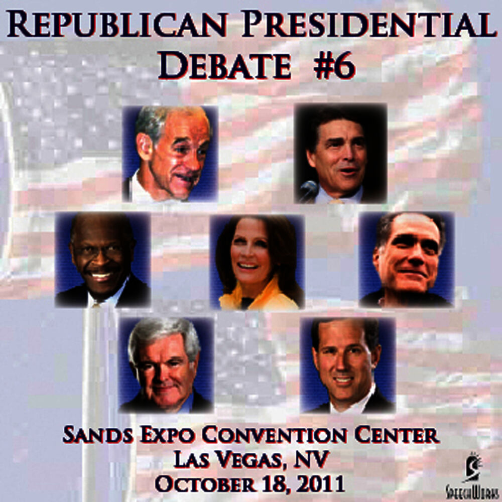 Picture of Republican Presidential Debate #6: Sands Expo Convention Center, Las Vegas, NV - 10/18/2011
