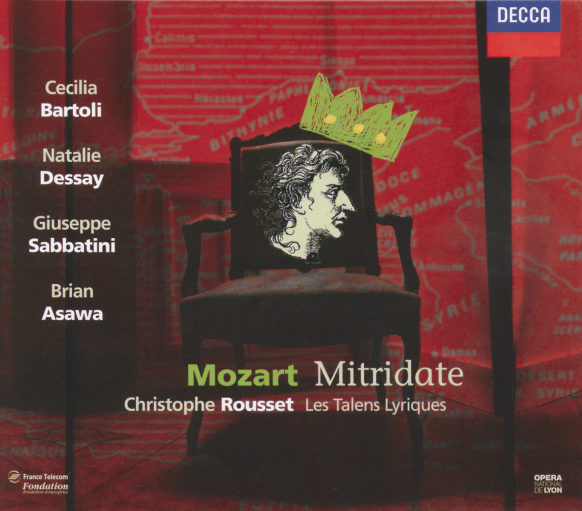 Album cover of Mitridate, re di Ponto, K.87 / Act 1 : Mozart: Mitridate, re di Ponto, K.87 / Act 1: 