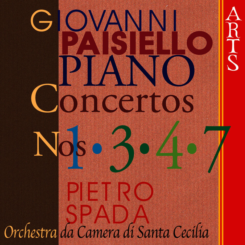 Picture of Paisiello: Piano Concertos Nos. 1, 3, 4, 7