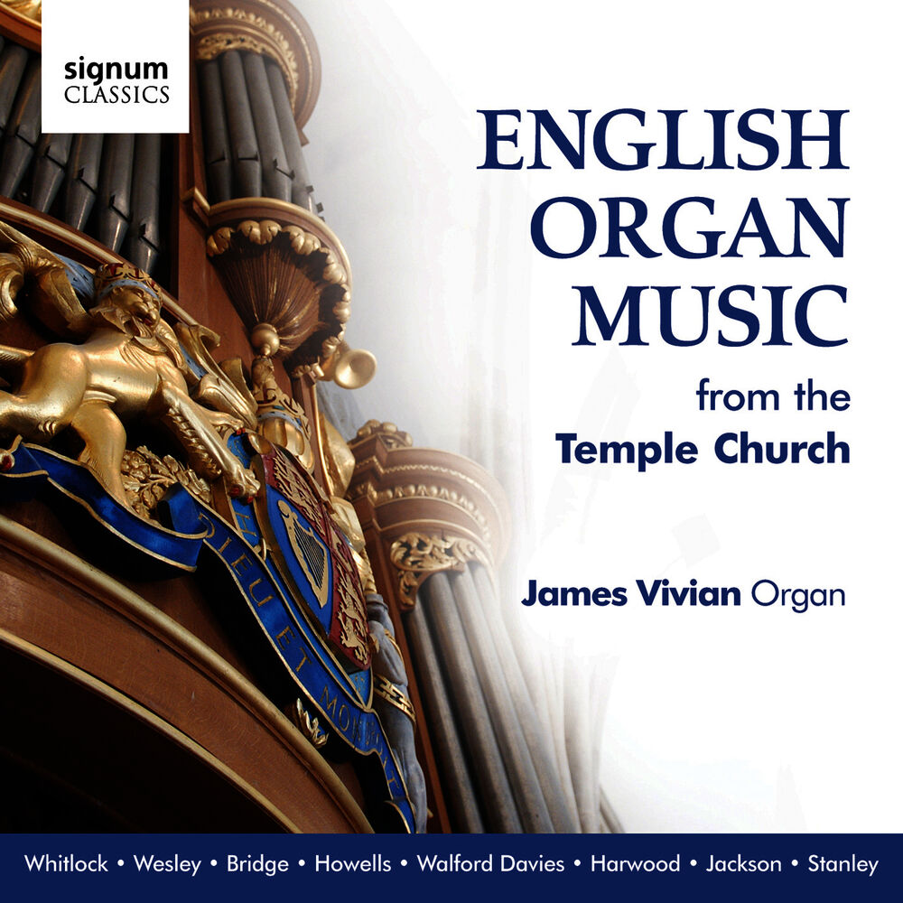 Picture of English Organ Music from the Temple Church