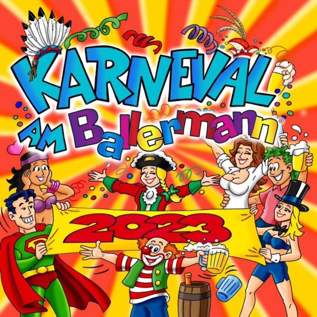 Album cover of Karneval am Ballermann 2023