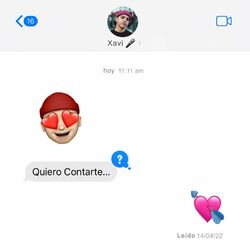 Cover of Quiero Contarte
