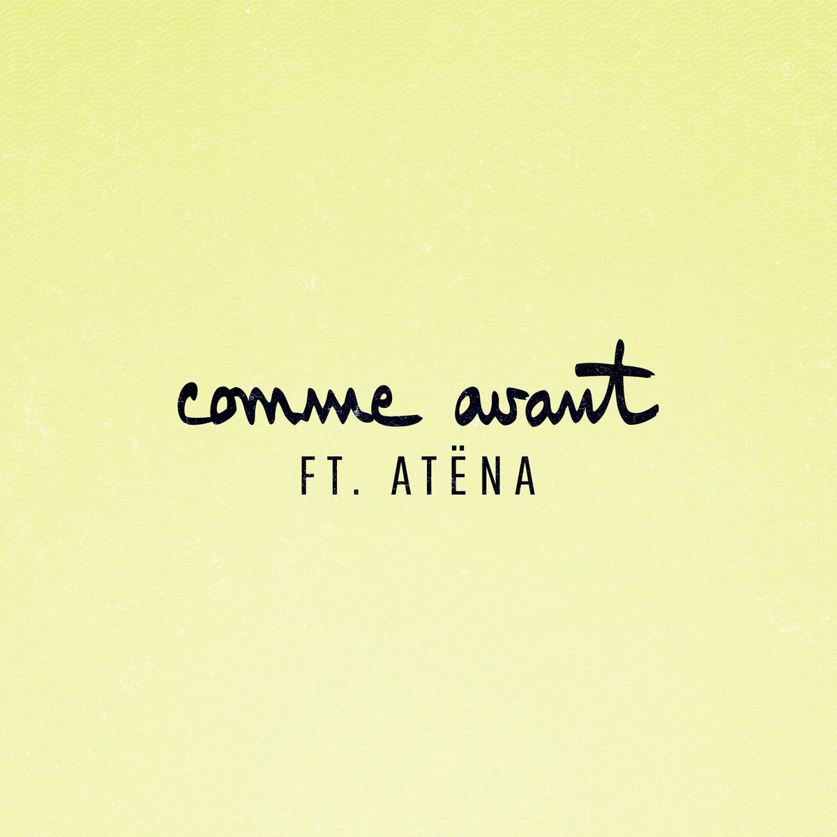 Album cover of Comme Avant