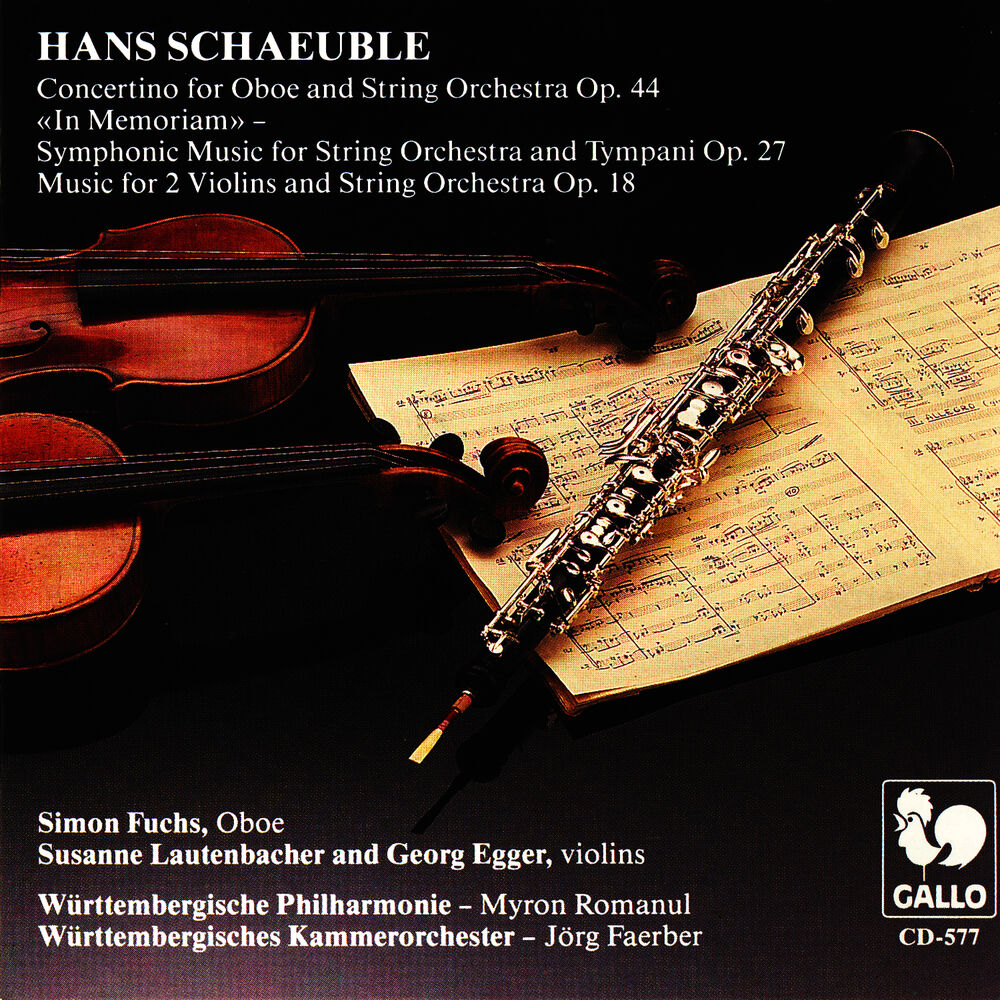 Picture of Hans Schaeuble: Orchesterwerke