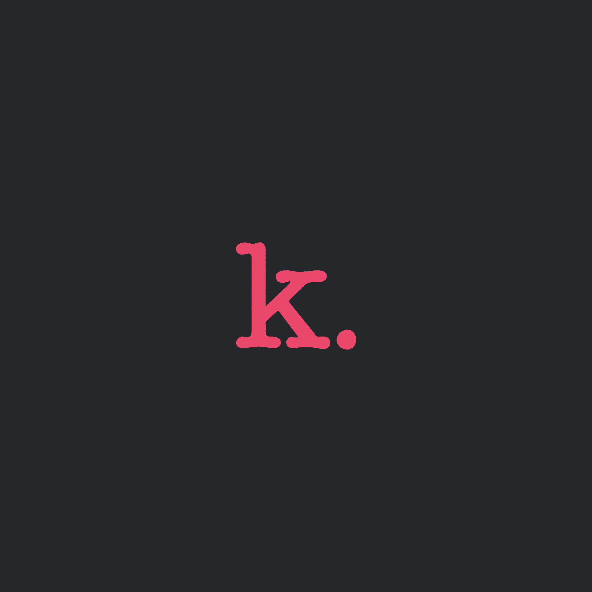 Album cover of K